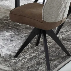 Esstisch Gruppe mit Drehstühlen - Niam (siebenteilig)