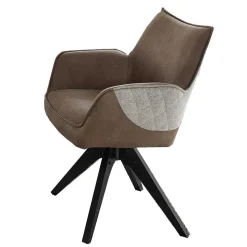 Esstisch Gruppe mit Drehstühlen - Niam (siebenteilig)