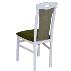 Esstisch Kombi in Weiß & Grün - Cynthia (fünfteilig)