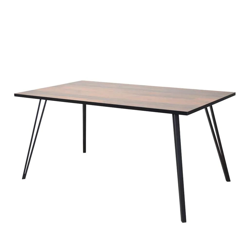 Esstisch Kombination mit Schwingstühlen - Yagov (fünfteilig)