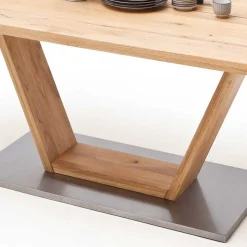 Esstisch mit Balkeneiche Romus in 4 Größen