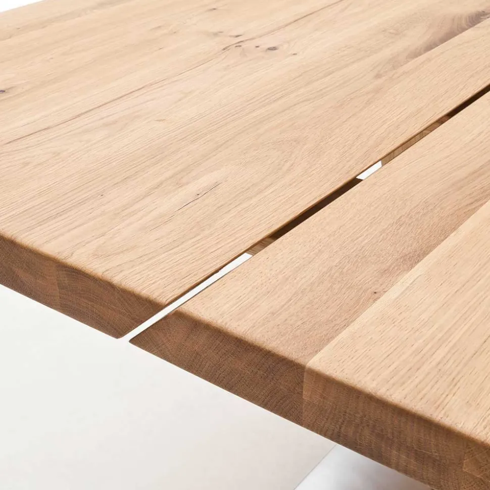 Esstisch mit Balkeneiche Romus in 4 Größen