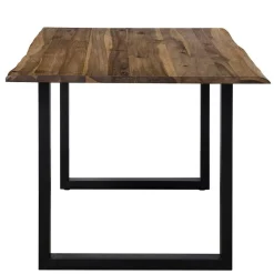 Esstisch mit Drehsesseln Set - Eboniar (fünfteilig)