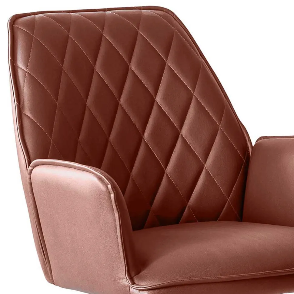 Esstisch mit Drehsesseln Set - Eboniar (fünfteilig)