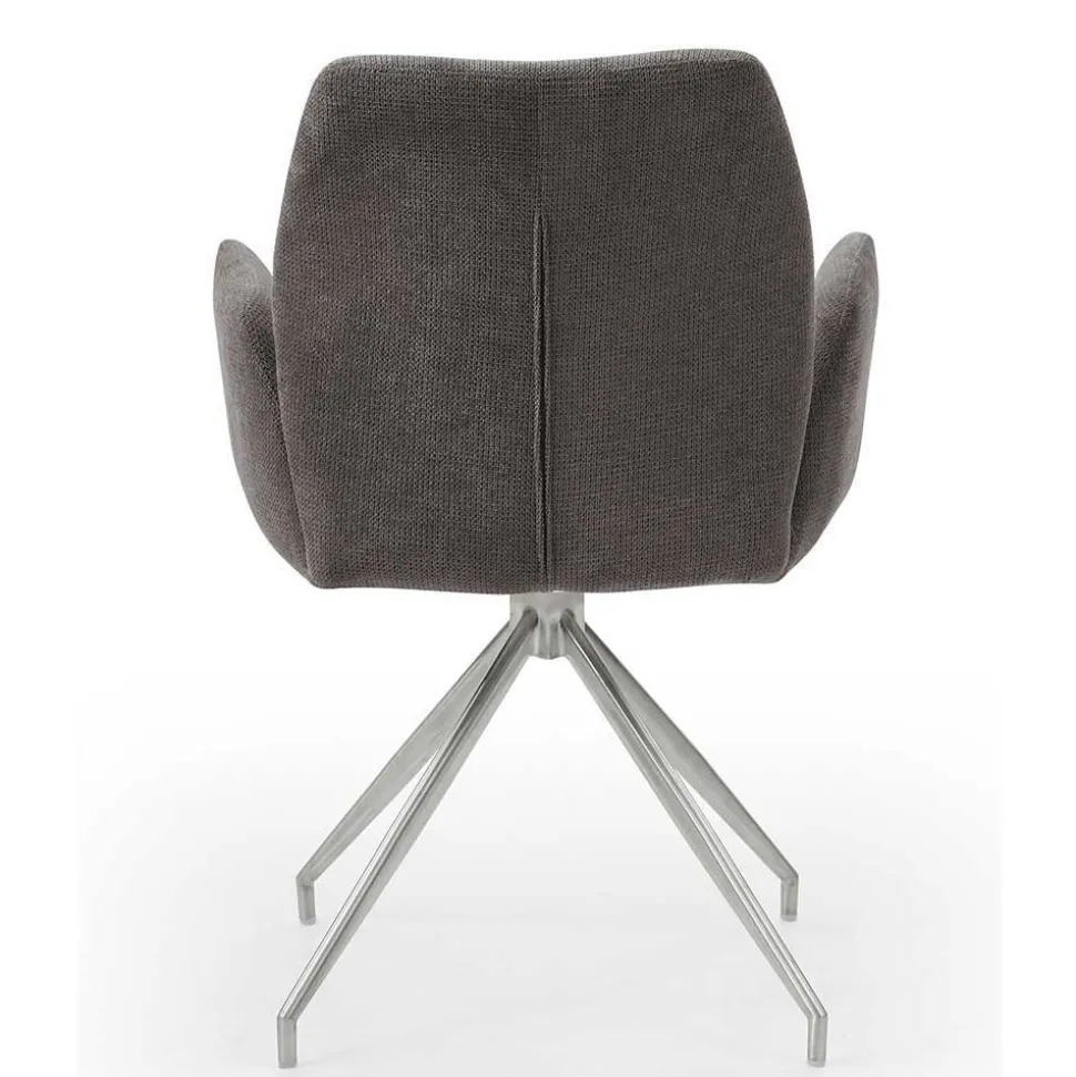 Esstisch mit Drehstühlen Set - Valbera (fünfteilig)