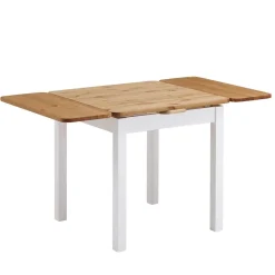 Esstisch mit Stühlen Vipe in Weiß (fünfteilig)