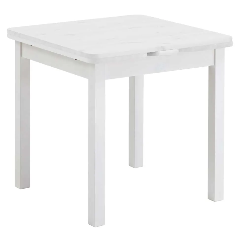 Esstisch mit Stühlen Vironegras in Weiß (fünfteilig)