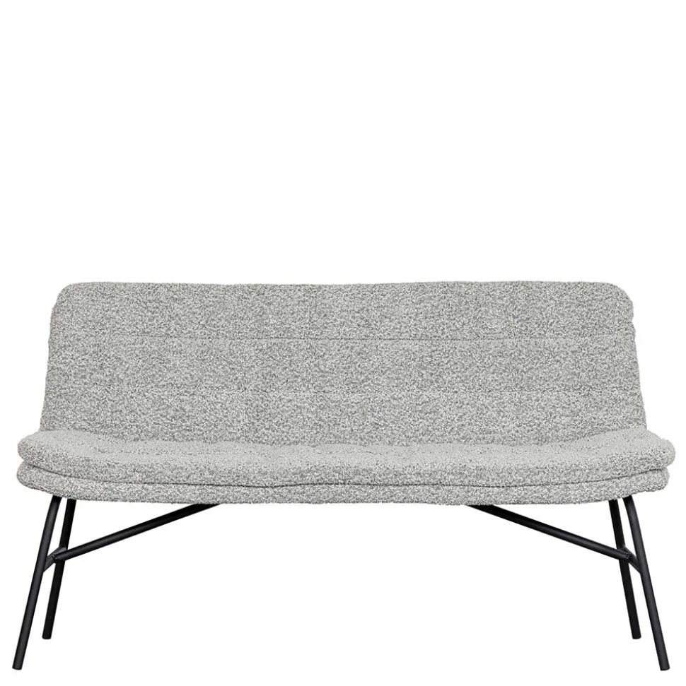 Esstisch Polsterbank in Offwhite Hellgrau - Utperio