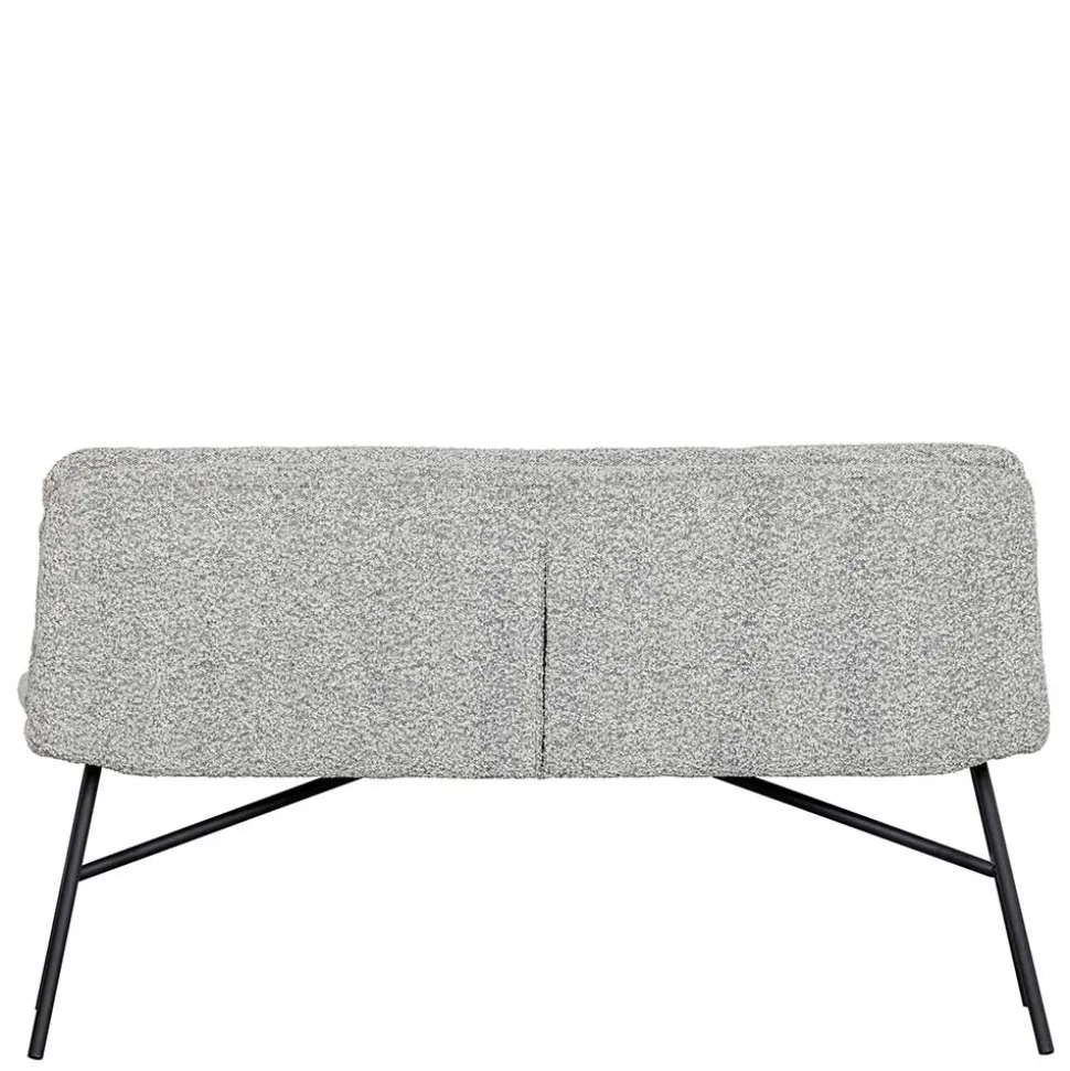 Esstisch Polsterbank in Offwhite Hellgrau - Utperio