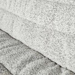 Esstisch Polsterbank in Offwhite Hellgrau - Utperio