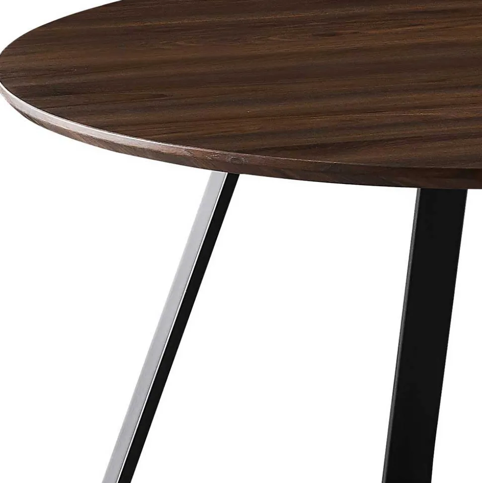 Esstisch Sitzgruppe mit Tisch Rund - Grace (fünfteilig)