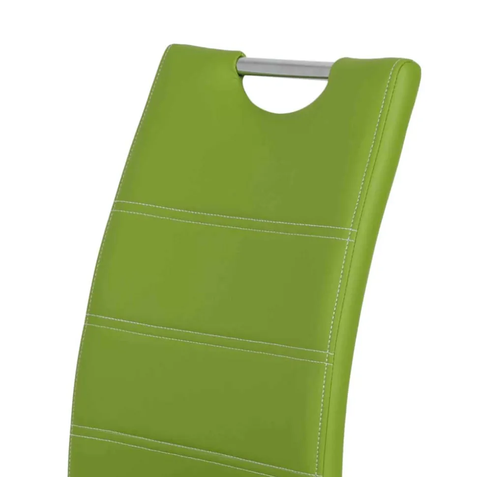 Esstisch Swingstühle in Grün - Nokadura (Set)