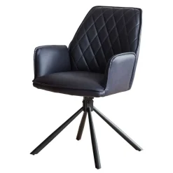 Esstisch und Drehsessel Set - Ewana (fünfteilig)