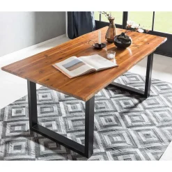 Esstisch und Stuhl Kombi modern - Icy (fünfteilig)