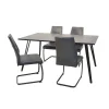 Esstischgruppe mit vier Sitzplätzen - Kontrada (fünfteilig)