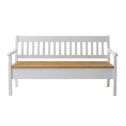 Esstischgruppe Molzau in Weiß (vierteilig)