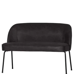 Esstischsofa aus Recyclingleder und Metall - Marietta