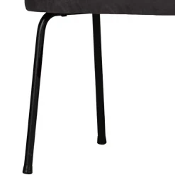 Esstischsofa aus Recyclingleder und Metall - Marietta