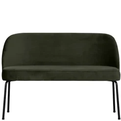 Esszimmer Bank aus Samt Dunkelgrün - Arletta