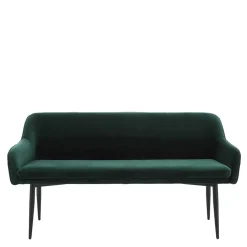 Esszimmer Bank in Dunkelgrün Samt - Laruis