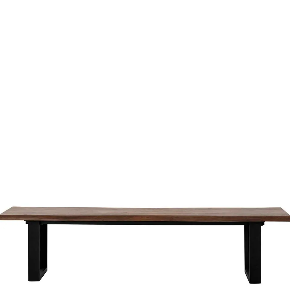 Esszimmer Bank in Holzoptik & Schwarz - Kwin