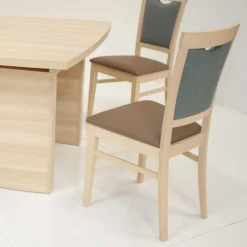 Esszimmer Bankgruppe Vanillin in Esche Dekor (vierteilig)