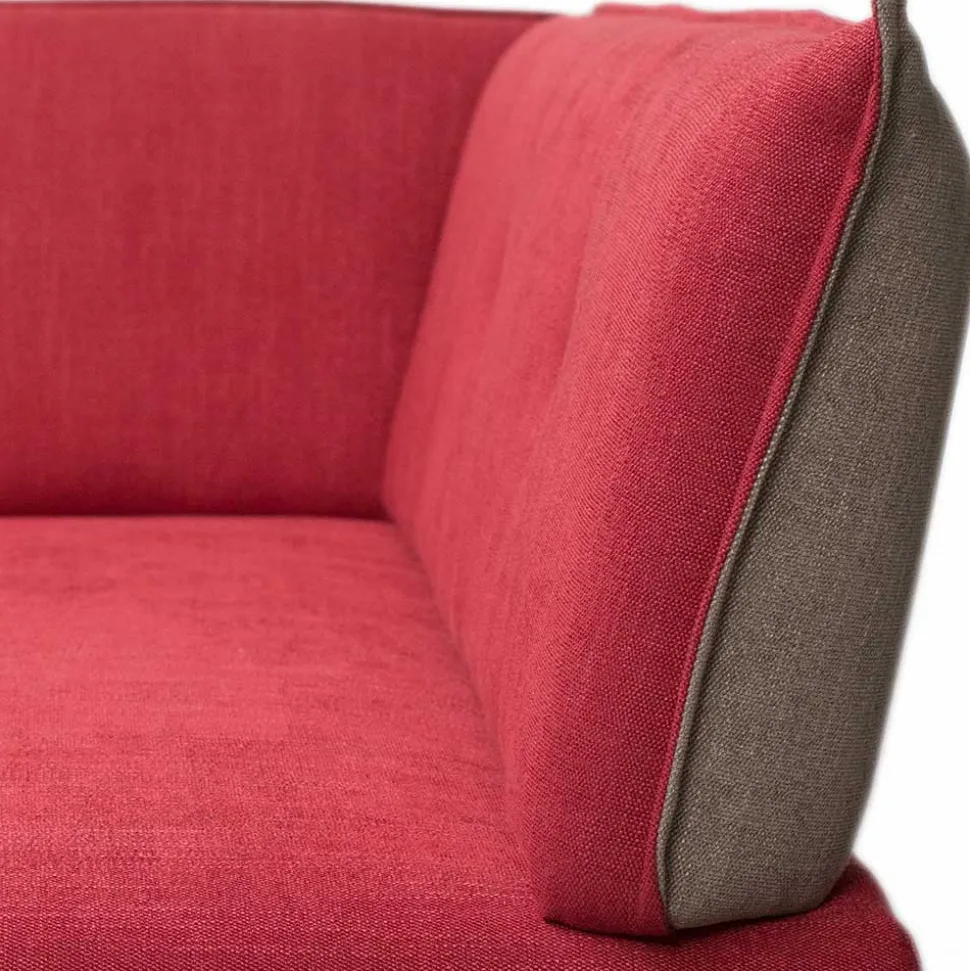 Esszimmer Eckbank in Rot mit Beige - Laudion