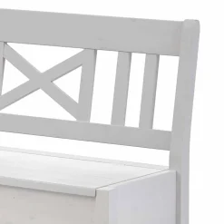 Esszimmer Eckbank Onesti in Weiß Kiefer massiv