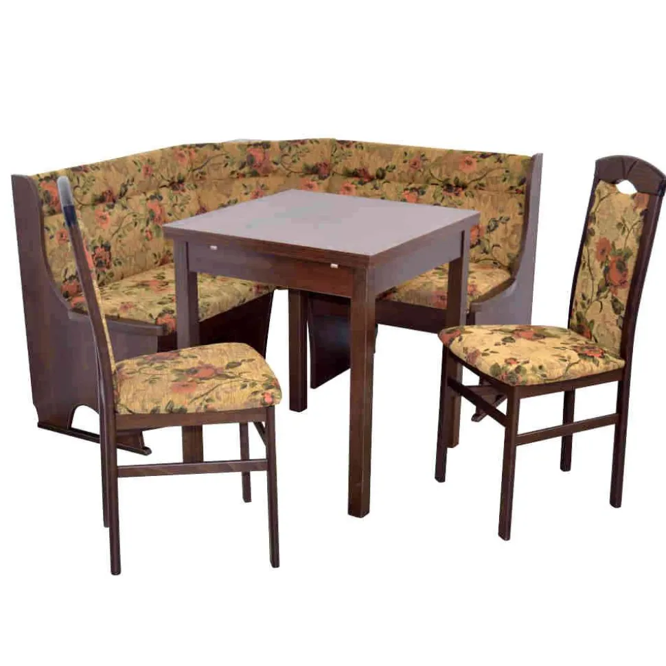 Esszimmer Eckbank-Sitzgruppe Set - Vegano (vierteilig)