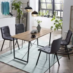 Esszimmer Esstischgruppe 140x70 cm - Ulividus (fünfteilig)