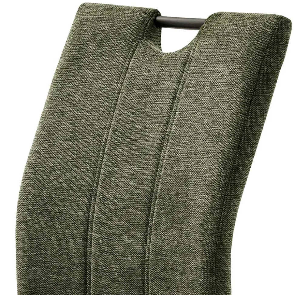 Esszimmer Freischwinger mit Federkern - Surci (2er Set)