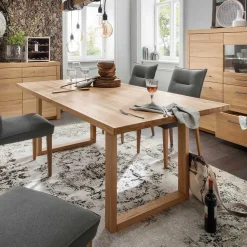 Esszimmer Holztisch aus geölter Wildeiche - Loitons