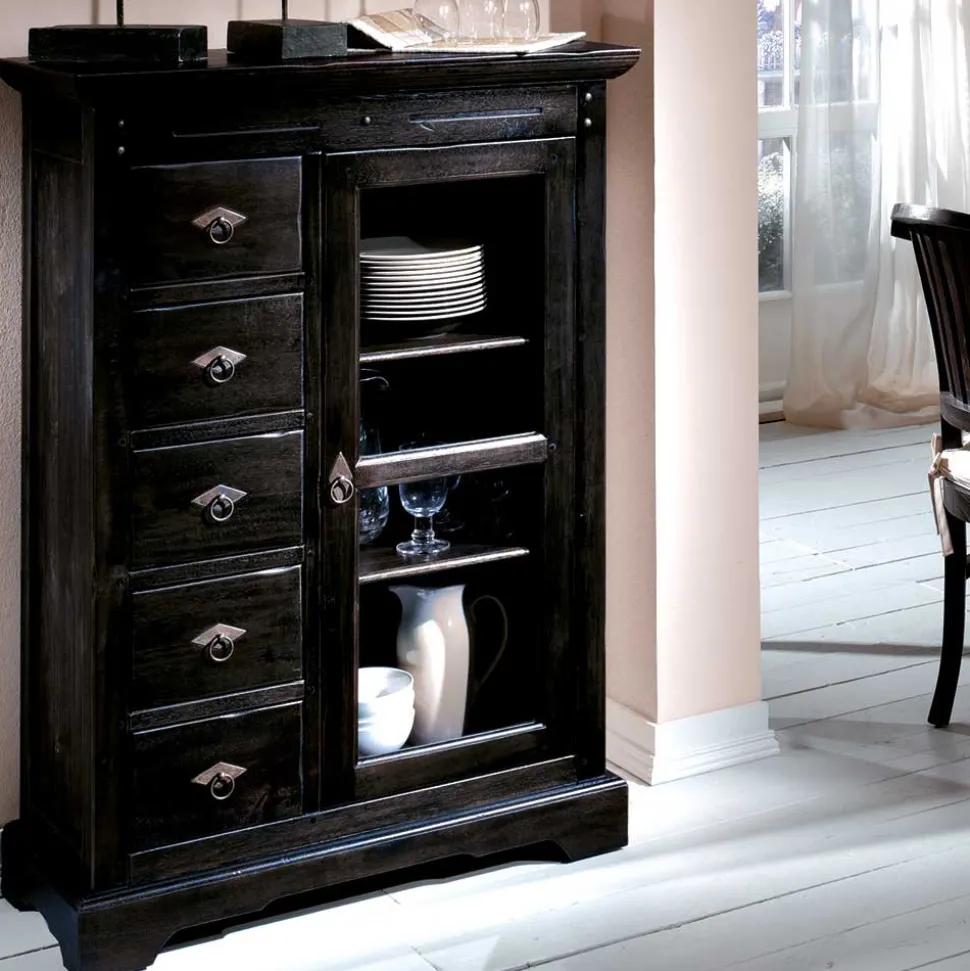 Esszimmer Kommode Imano aus Akazie Massivholz