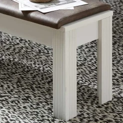 Esszimmer Landhausbank mit Polsterauflage - Sinolita