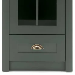 Esszimmer Möbel Set in Dunkelgrün - Niestov (vierteilig)