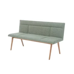 Esszimmer Polsterbank in Grün & Eiche - Pusadon