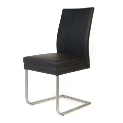 Esszimmer Schwingstuhl mit Kunstleder - Monty (2er Set)