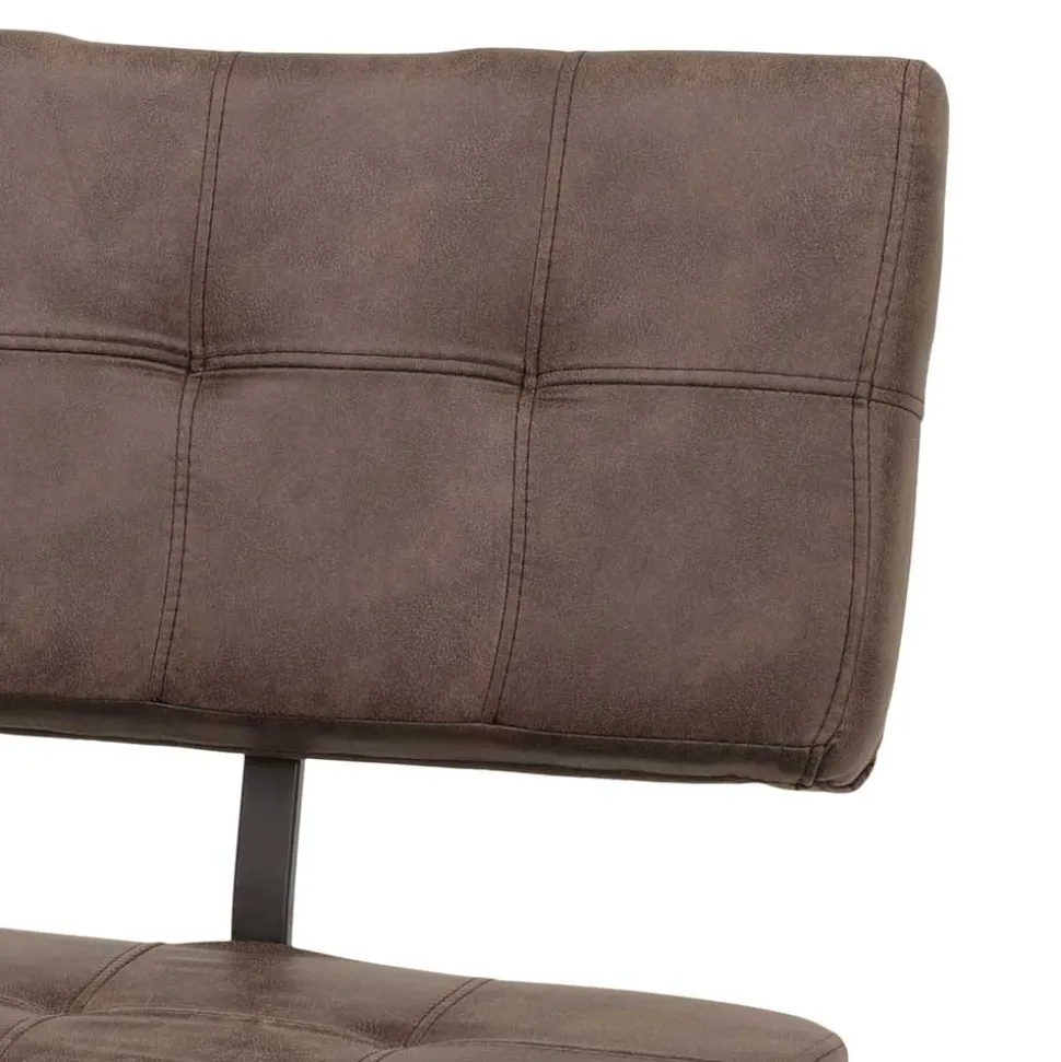 Esszimmer Sitzbank Laticio in Braun Microfaser