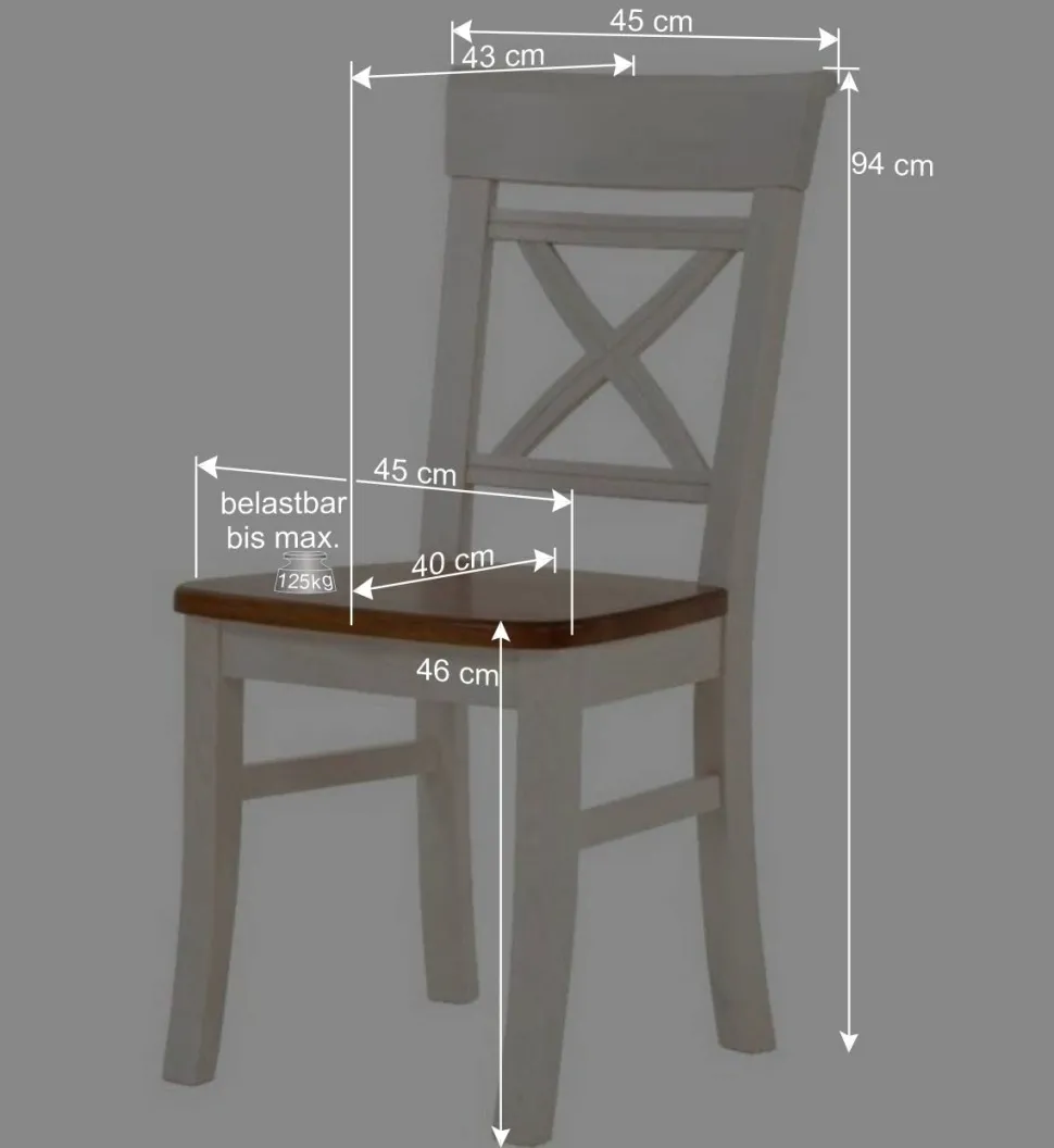 Esszimmer Sitzecke Barlad in Weiß Bernstein (vierteilig)