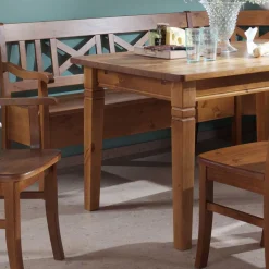 Esszimmer Sitzecke Bistrita in Bernsteinfarben (fünfteilig)