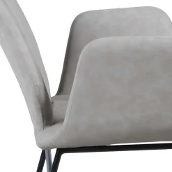 Esszimmer Sitzgruppe im Skandi Design - Grooves (fünfteilig)