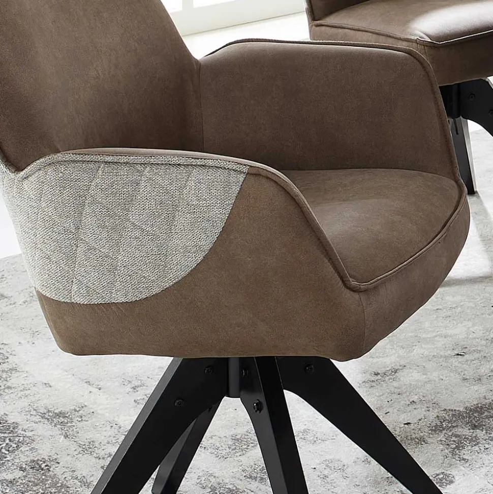 Esszimmer Sitzgruppe mit sechs Sitzplätzen - Niam (siebenteilig)