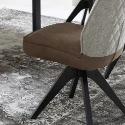 Esszimmer Sitzgruppe mit sechs Sitzplätzen - Niam (siebenteilig)