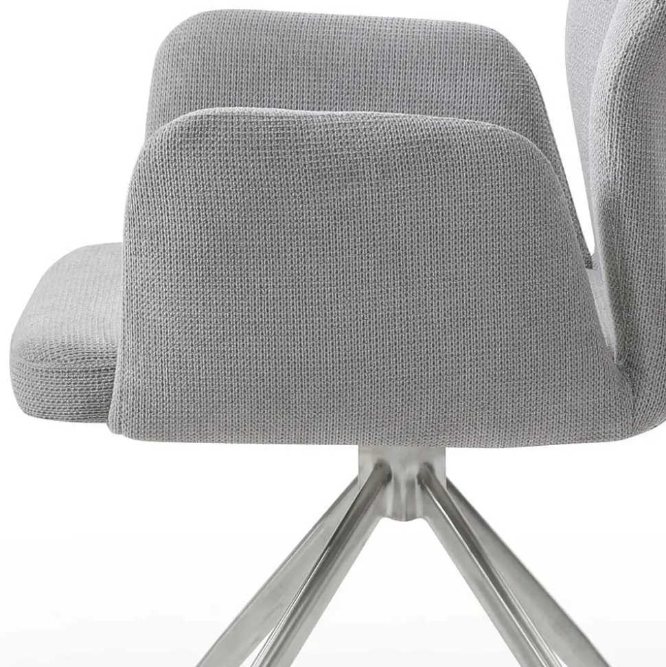 Esszimmer Sitzgruppe mit Drehstühlen - Brunion (fünfteilig)