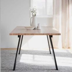 Esszimmer Tisch in Eiche White Wash - Parida