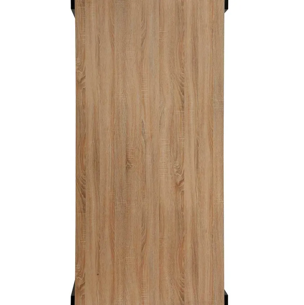 Esszimmer Tisch in Holzoptik Eiche & Schwarz - Cigano