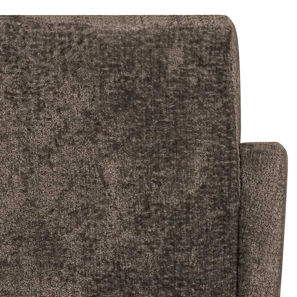 Esszimmer Tischsessel in Graubraun Stoff - Davos (2er Set)