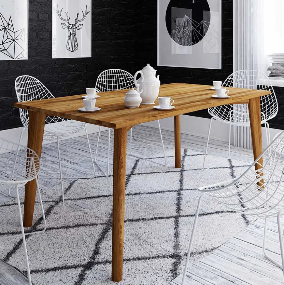 Esszimmer Wildeiche Tisch geölt - Eavy