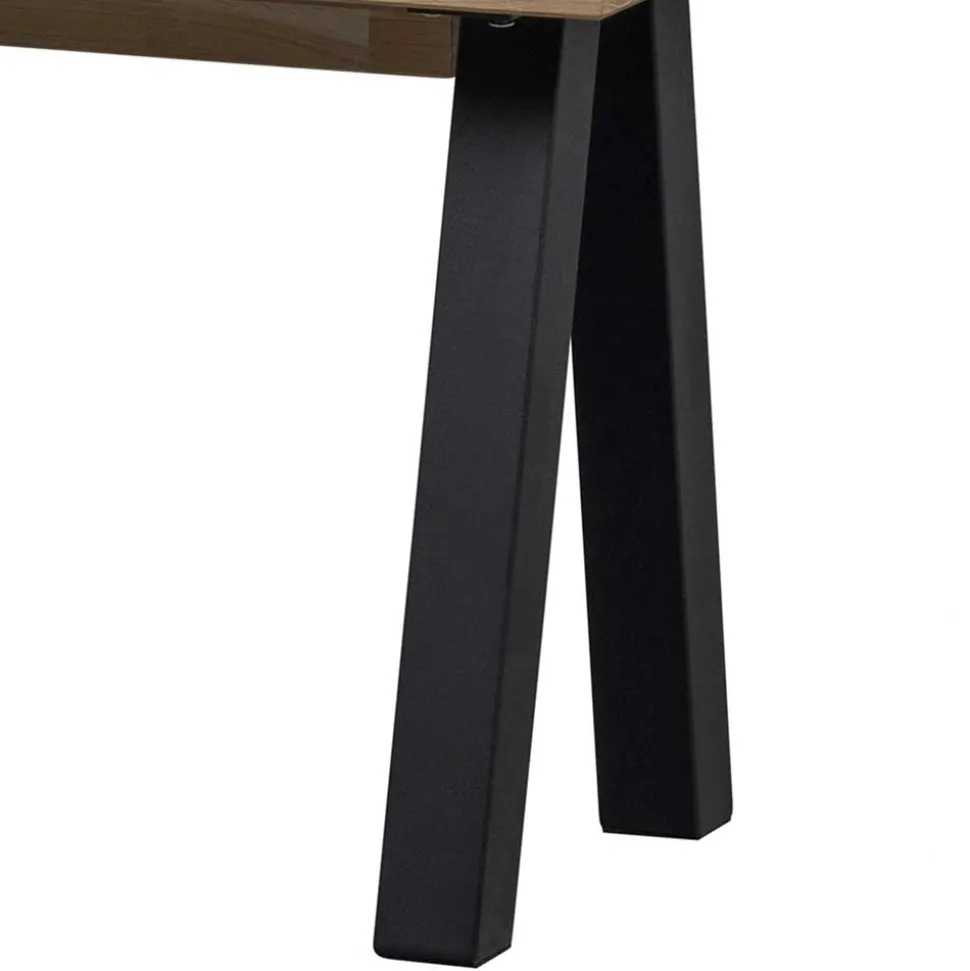 Esszimmerbank aus Eiche und Metall - Besi