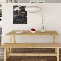 Esszimmerbank aus Kiefer Massivholz - Jesafina